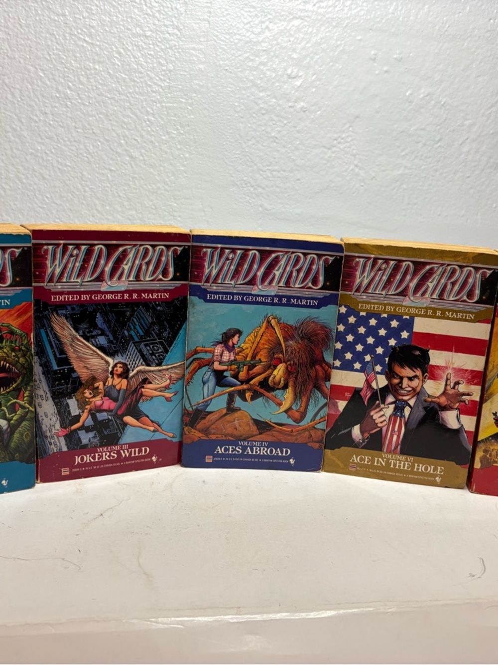 Wild Cards Series Paperback Set - Multicolor Spines